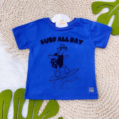 Conjunto Surf All Day - Azul e Verde